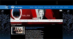 Desktop Screenshot of huisclos.telequebec.tv