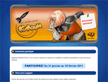 Tablet Screenshot of kaboum.concours.telequebec.tv