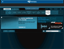 Tablet Screenshot of cinemaquebecois.telequebec.tv
